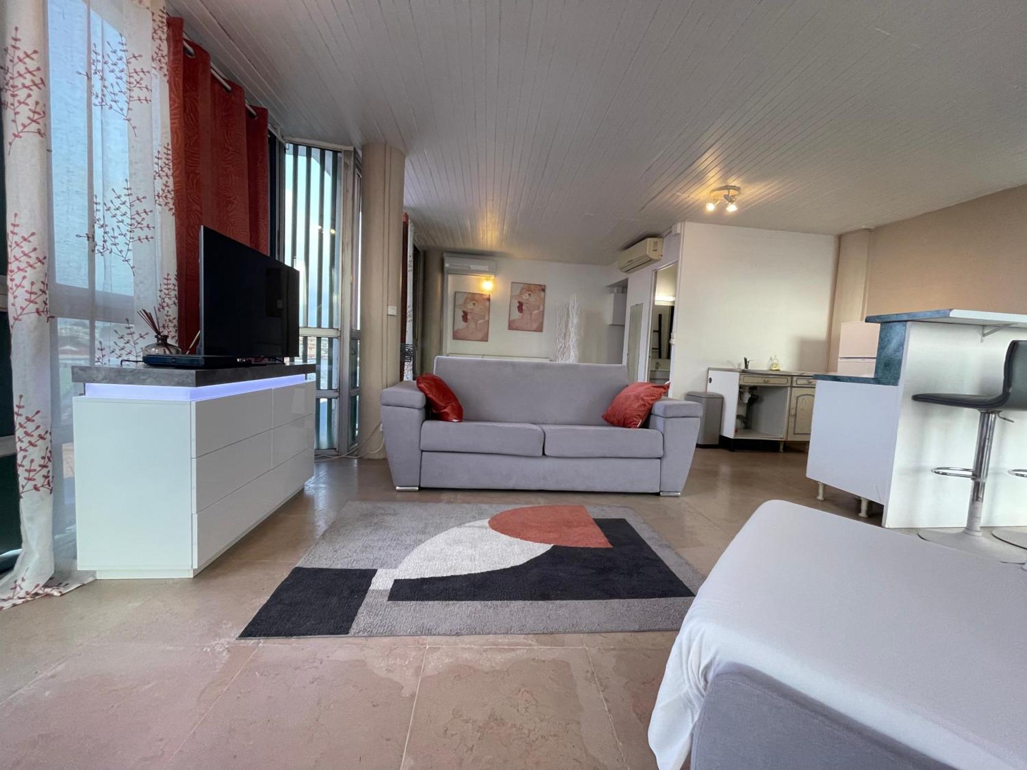 푸앵트아피트르 Penthouse Seaside 10 Min Port, Croisiere Et Aeroport 아파트 외부 사진
